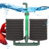 Double Head Sponge Filter for Fish Tank Cleaning Purifying Water Quality Pneumatic Filter Silent Aquarium Supplies Accessories