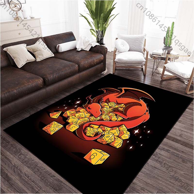 17 Stile Klassisches Spielwürfelmuster Teppich Teppiche Wohnzimmer Schlafzimmer Nachttisch Fußmatte Bereichsteppich Kinderzimmer Spielteppich Heimdekoration