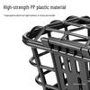Electric Scooter and Bike Front Basket with Waterproof Inner Bag