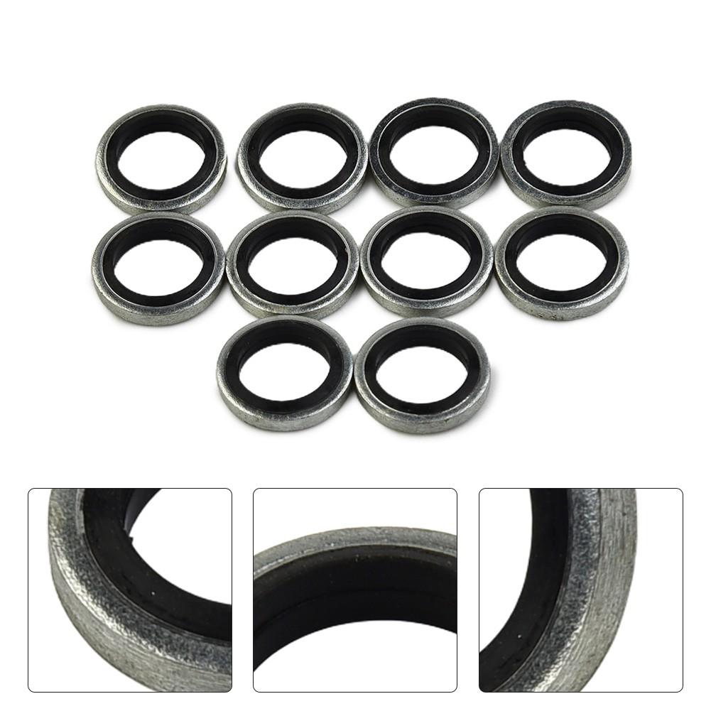 Steel & Rubber 10pcs Washers For Nissin Master Cylinders