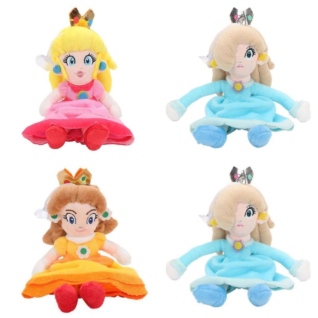 Rozkošný nový Super Mario Bros. Princezna Peach Daisy Rosalina Plyšová panenka Vycpávaná hračka 8 palců