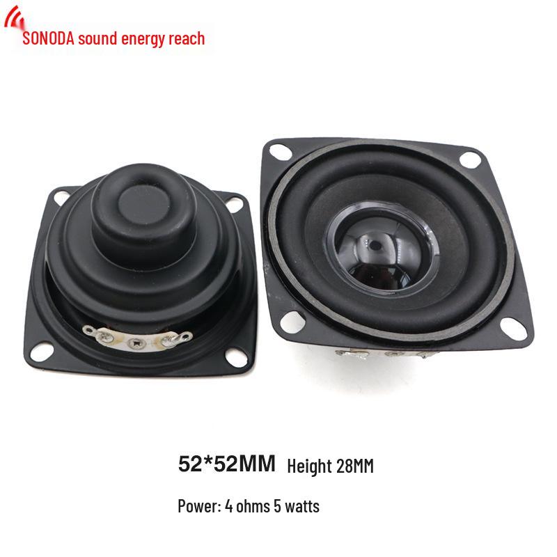 High Power 4 Ohm 3W & 5W Full Range Mini Speaker Horn (Sizes: 31/36/40/45/50/4040/5252)