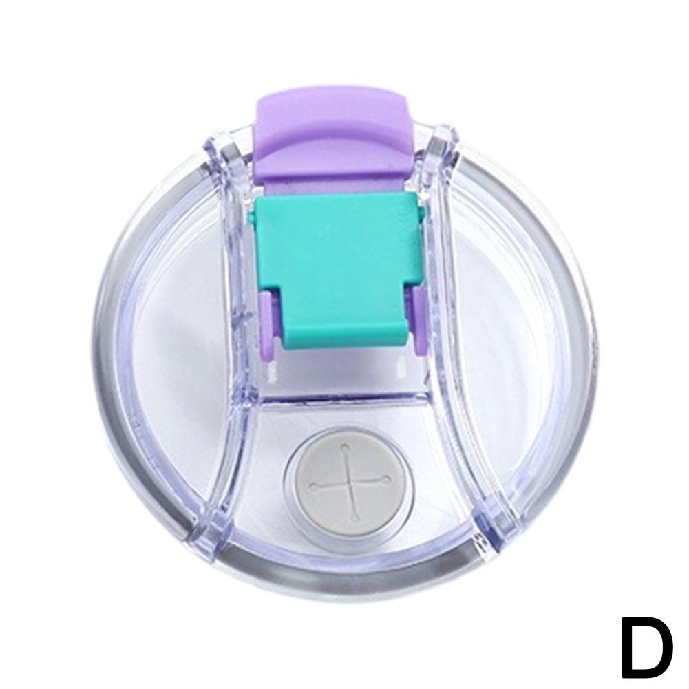 30oz Sealing Bottle Cover Splash Spill Proof Plain Plastic Replacement Lids for Tumbler Cup with Handle Cup Lid