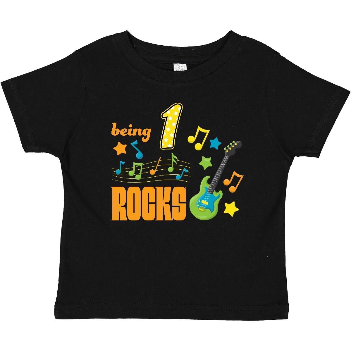 Inktastic Being One Rocks- First Birthday Baby T-Shirt Birthdays 1st Babys 12 150