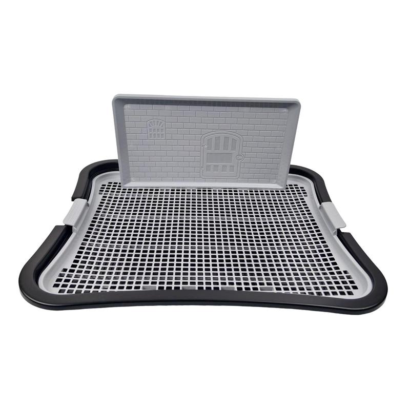 Dog Toilet Pet Mesh Training Potty with Protection Wall No Spilling No Leaking Keep Paw Dry Dog Potty Tray for Outdoor Home