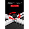 Carpenter's Measuring Tool, T-Shaped Combination Angle Precision T-Shaped Square Ruler, Aluminum Alloy Layout Measuring Marking Construction Setting R