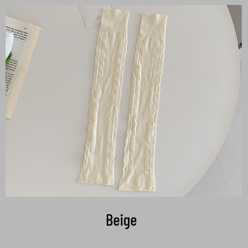 Women's Japanese-Style White Lace Mid-Calf Socks: Trendy, Simple, Slimming, and Perfect for Summer Outings