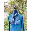 Used B61 Boro Stole Old Cloth Remake Indigo Dye Patchwork Sewing Sashiko