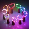 1M Wine Bottle String Lights For Party Copper LED Garland Fairy Cork Night Light Corker Battery Operated Glass Decoration