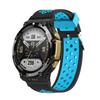 Compatible for HuamiAmazfit for T Rex 2 Band Adjustable Soft Washable Replace Strap Wristband Bracelet Waterproof Dual C