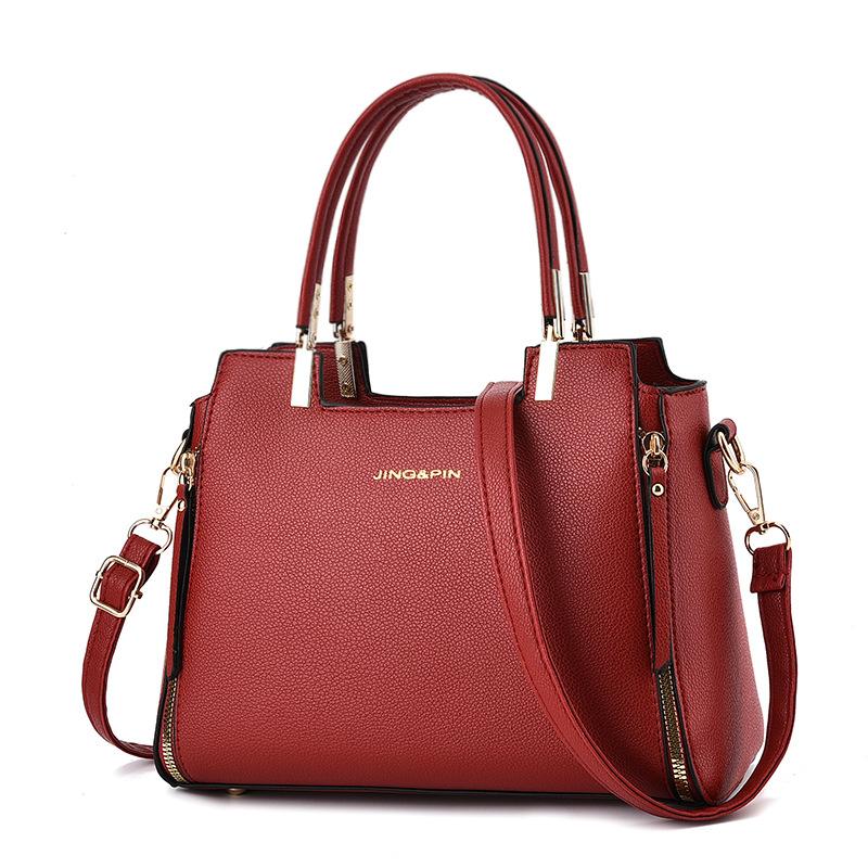 

Женская сумка-портфель, модная сумка из искусственной кожи с верхней ручкой, сумки через плечо, вместительная повседневная сумка-тоут, кошельки и сумки