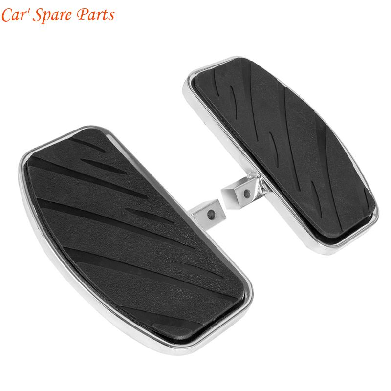 Y4UA Universal Foot Pegs 360 Front Rear Aluminum Rubber Motorcycle Footrest Pedals CN