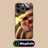Demon Slayer Akaza Phone Case for iPhone 16 15 14 13 12 11 Pro Max Plus Mini MagSafe Glass Colour Printing Cover Smartphone