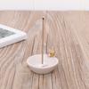 Cute Incense Stick Burner Ash Catcher Incense Holder Aromatherapy Plate Resin Rabbit Puppy Ornament for Home Spa Decoration
