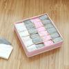Non-woven Fabric 24 Cell Collapsible Closet Cabinet Organizer Underwear Storage