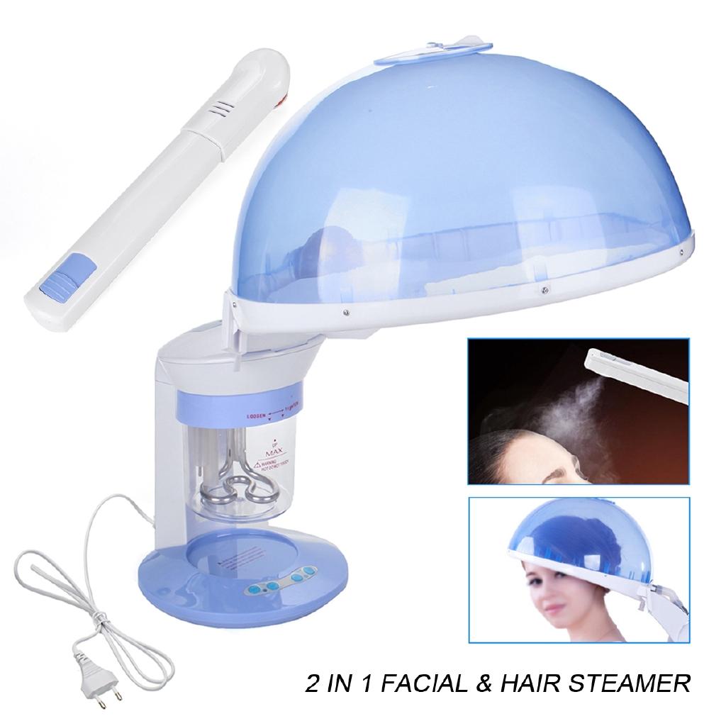 220V-240V Personal Facial Table Top Face & Hair Hot Portable Salon Ozone Steamer 2 In 1