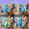 Adorável Chaveiro Mochila Stitch Desenho Animado Pelúcia Simples Fofo Acessório