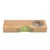 Engraved Wooden Spirit Level Bottle Opener Decorative Bar Beer Opener Bamboo Bottle Opener Elegant Bar Accessory