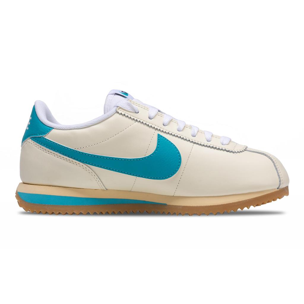 Nike Cortez Abriebfest Abriebfest Niedrig geschnittene Laufschuhe Damen Beige Blau HF4268-113(Team73-)