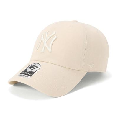 Cap Clean Up MLB NY Natural FREE 47 CLEAN UP TONAL MLB Clean Up New York Mets '47brand '47BRAND
