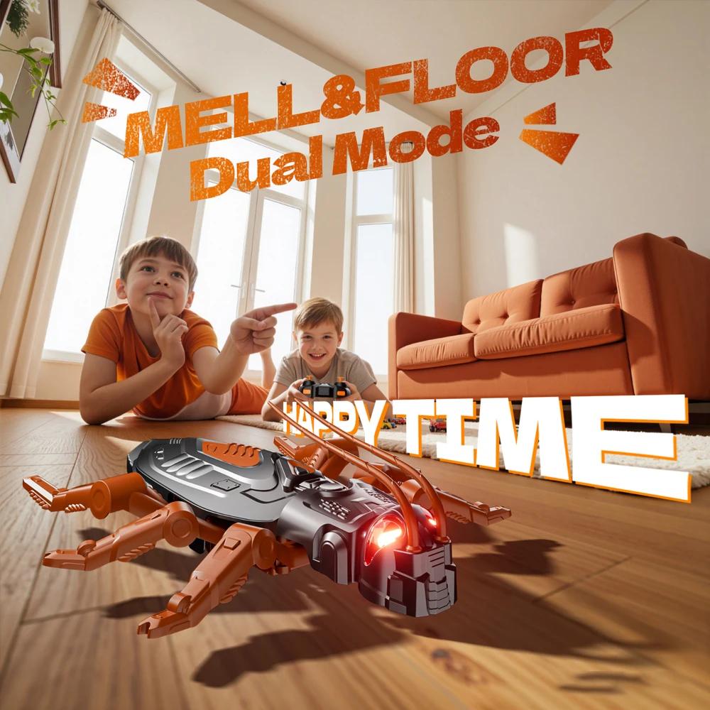 Electric Remote Control Wall Climbing Toy Intelligent Charging Wall Climbing Gecko Simulated Animal Model Crafts Christmas Gift