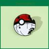 Kreskówka Anime Pokemon Pocket Monster Przypinka na klatkę piersiową Odznaka Stop Materiał Projekt Postaci z Kreskówki
