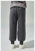 Girls' Loose Velvet Lined Windproof Casual Pants