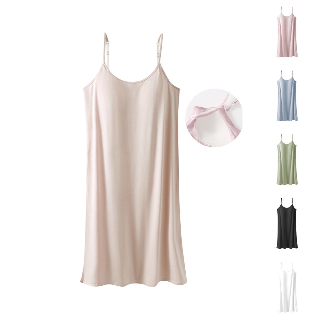 Women's Summer Dress Loose Beach Vacation Casual Deep V Neck Vest Dress Elegant Shirt Dress