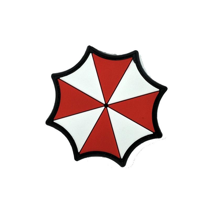 Skladem Resident Evil Umbrella Corp 3D PVC nášivka na ruku na suchý zip