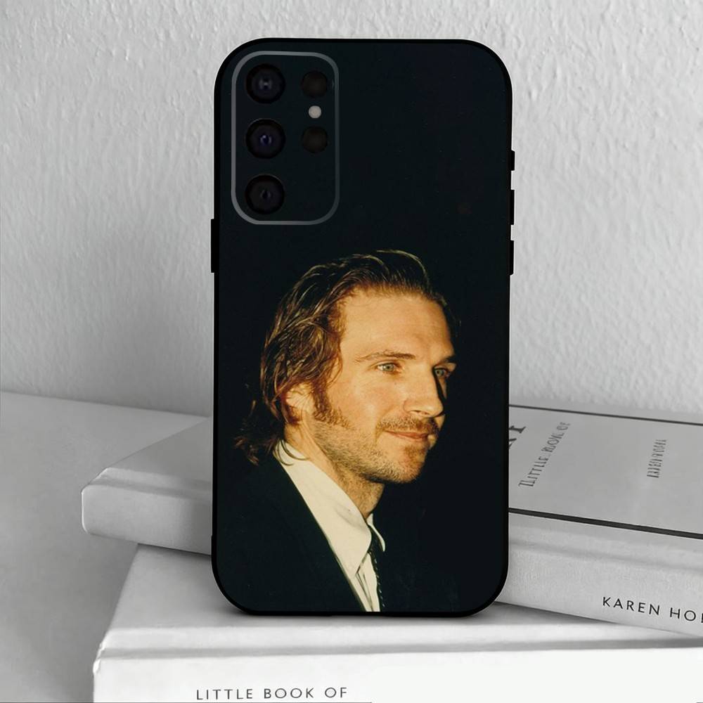 Gentle Actor R-Ralph F-Fiennes Phone Case For Samsung S25,S24,S21,S22,S23,S30,Ultra,S20,Plus,Others Soft Black Cover