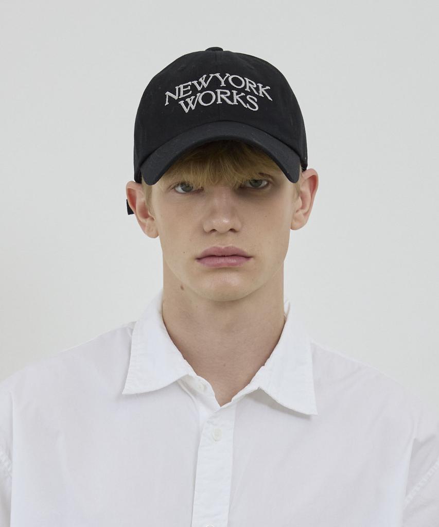 Nyuyogwogseu Signature Logo Ball Cap_Black