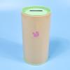 Round Tin Money Box and Pen Holder - Creative Cartoon Piggy Bank and Student Gift Prize