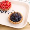 OUNONA Cake Food Egg Tart Fake Cake Fruit Realistic and 6 Perfect for Fruit and Photography Ornaments Models, Samples, Models, Display, Play, Cute,