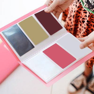 Pockets Scrapbooking Photo Portable 120 Name Photocard Card Album ID Holder