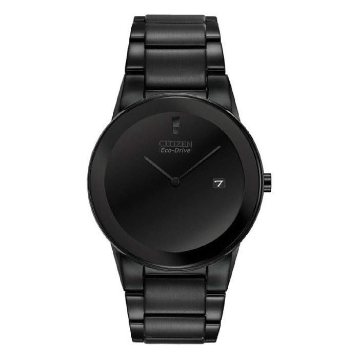 Citizen Axiom Eco-Drive AU1065-58E Black Ion-Plated Men's Watch