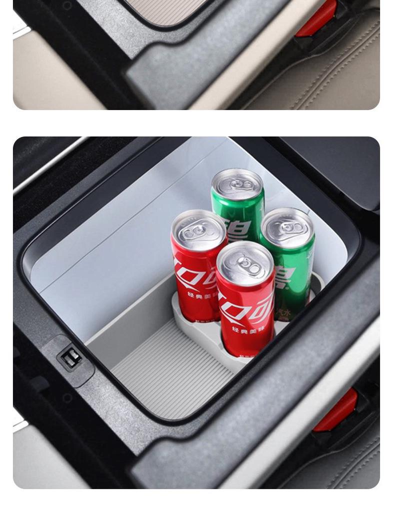 Silicone Non-slip Drink Holder Pad for Shenlan S09 Refrigerator Cup, Interior Organizer Accessory