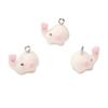 1 pièce Pendentif Animal Mignon Dessin Animé Pendentif Animal Velours Pendentif Charme Tridimensionnel Porte-clés Pendentif Pendentif Sac à Dos Accessoires de Bijoux DIY