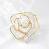 1Pc Rose Brooch Exquisite Personalized Pin Fashionable Elegant Jewelry Accessories Party Banquet Wedding Souvenir Gift