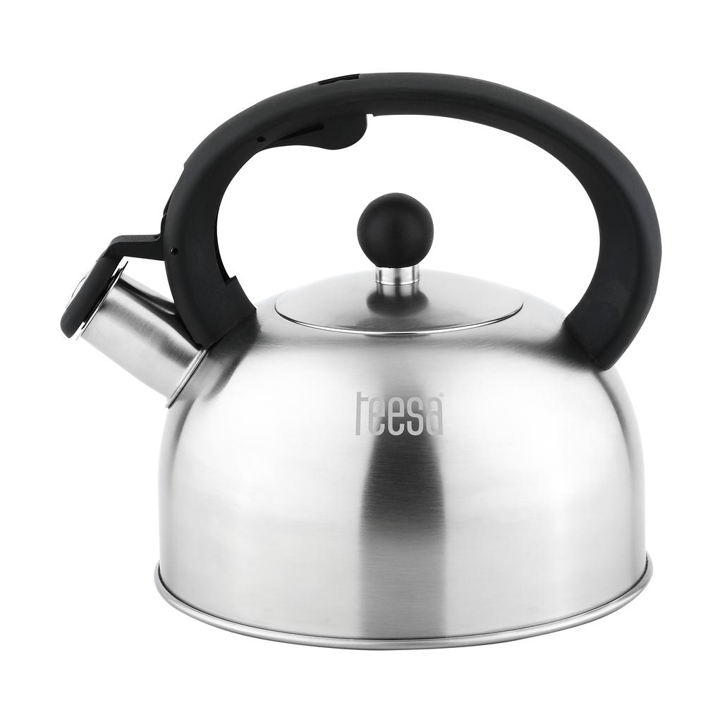Teesa stainless steel kettle with whistle 2L gas induction