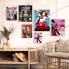 A-Avril Singer R-Ramona Lavigne Film Klebrige Poster Retro Kraftpapier Aufkleber DIY Zimmer Bar Café Ästhetische Kunst Wandmalerei