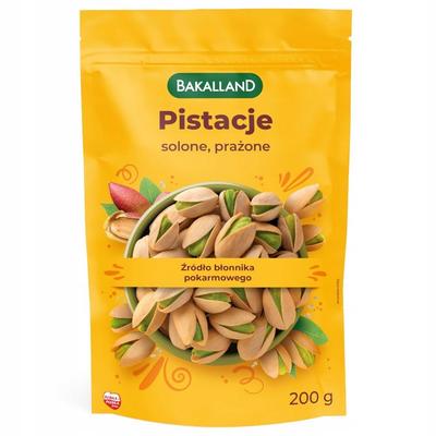 Bakalland Roasted Pistachios In Shell 200 G