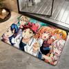 Food Wars! Shokugeki no SomaS Floor Mat Bedroom Carpet, Bathroom Foot Mat, Doormat, Non-Slip Absorbent Multi-Use