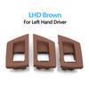 3pcs Set LHD RHD Interior Door Window Lift Adjust Switch Button Cover Trim For BMW 5 Series F10 F11 F18 520i 523i 525i 528i 535i