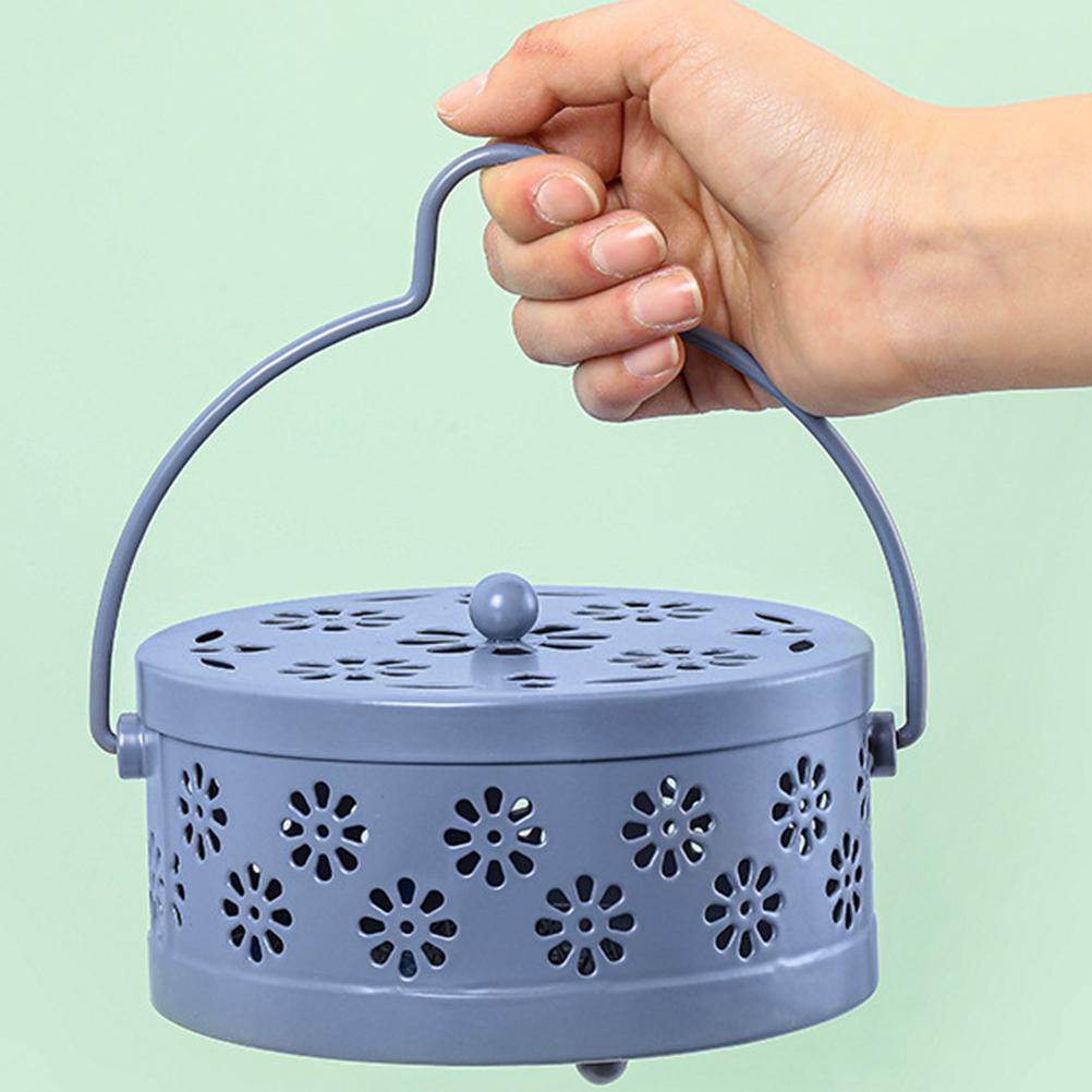 

Hollow Mosquito Repellent Incense Holder Mosquito Repellent Incense Coil Container for Bedroom Office Study