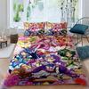 Go! Princess PreCure Anime-Themed Bedding Set Duvet Cover Bed Set Quilt Cover Pillowcase Comforter King Queen Size Boys Adult
