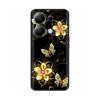 For Xiaomi Poco M6 Pro 4G Phone Case Cover Cute Cat Painted Black Silicone Soft Back Cover Cases For Poco M6 Pro Case M 6 M6Pro