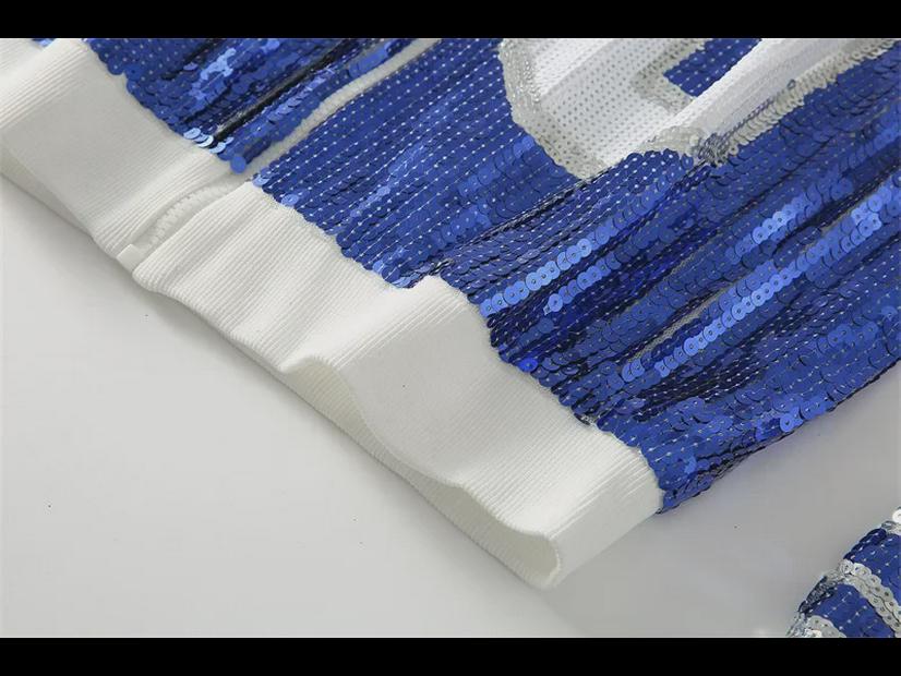 Women's Short, Versatile Sequin Jacket with Raglan Long Sleeves - European Style 2025