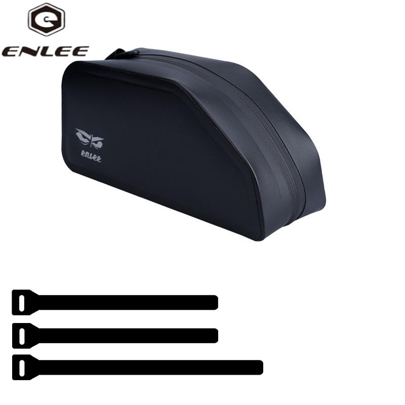 ENLEE Bicycle Upper Beam Bag, Mountain Road Car Tube Front Bag, Tool Bag, Beam Bag Cycling Waterproof