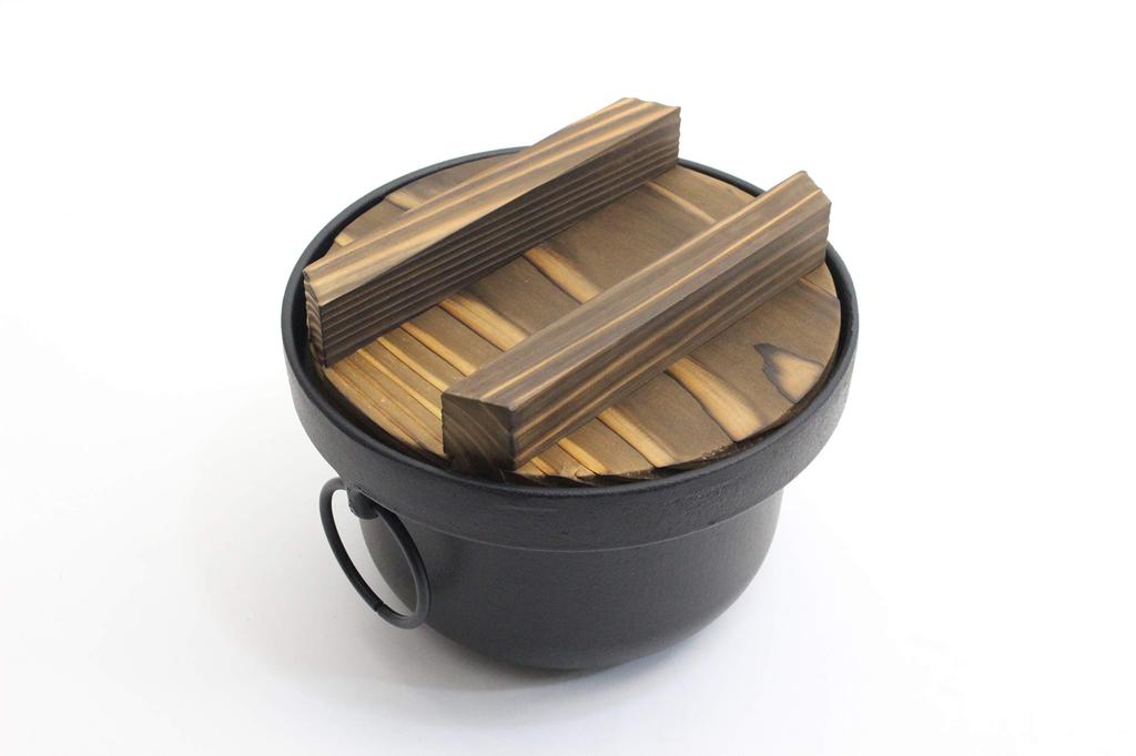 New Ikenaga Tekko Living with Iron Delicious Food Iron Pot Gift Wrapping Specification 2-cup