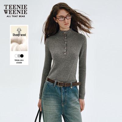 Women's Slim-Fit Knit Turtleneck Sweater